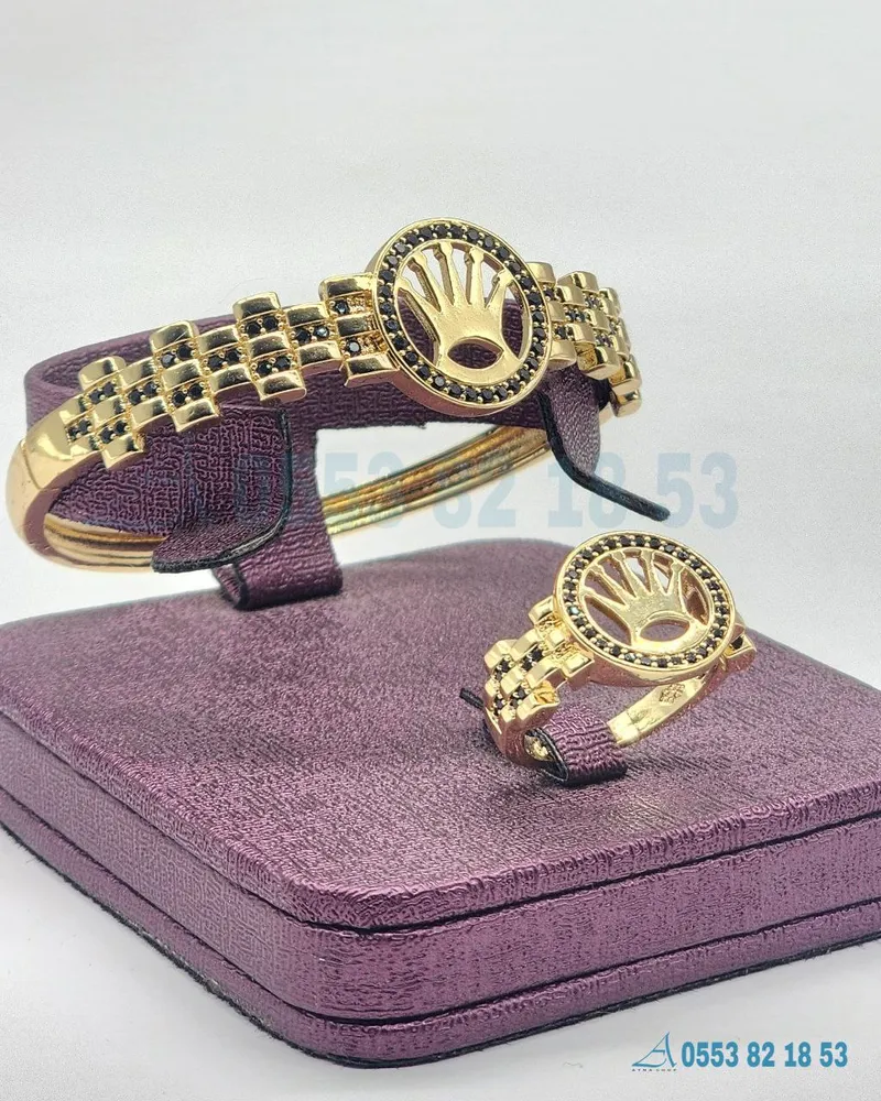 bracelet +bague ROLEX	